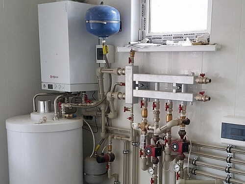 Монтаж газового котла в Заславле