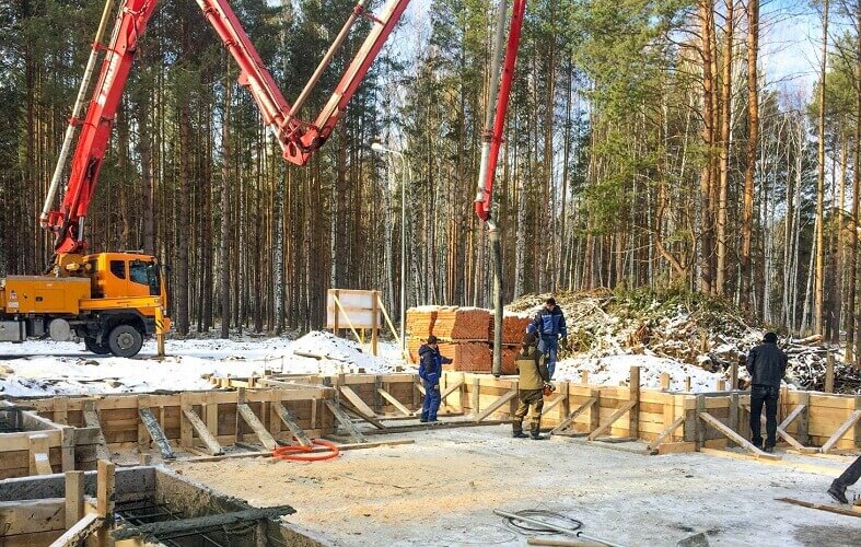Расценки на бетонные работы в Заславле