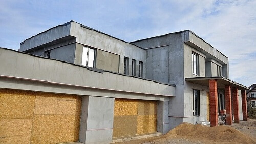 Строительство дома из газосиликатных блоков в Заславле