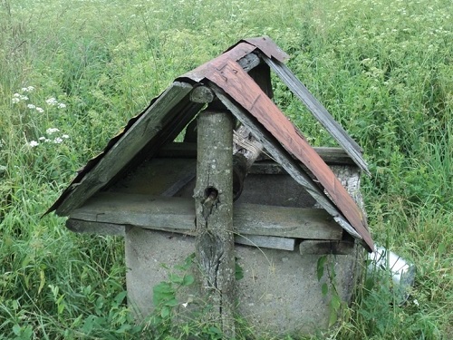 Углубление колодца в Заславле